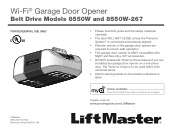 LiftMaster 8550W 8550W Owners Manual