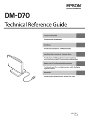 Epson DM-D70 Technical Reference Guide