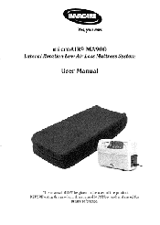 Invacare MA900 Owners Manual