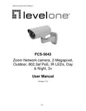LevelOne FCS-5043 Manual