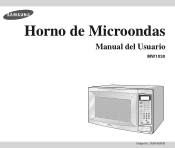 Samsung MW1030WE User Manual Ver.1.0 (Spanish)
