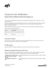Konica Minolta C2070P IC-313/IC-315 Customer User Addendum