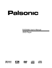 Palsonic DVD5000 Owners Manual