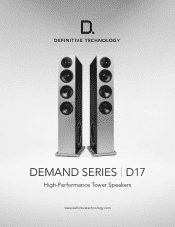 Definitive Technology D17 D demand17 infosheet digital