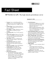 HP D7171A HP Netserver LPr Fact Sheet