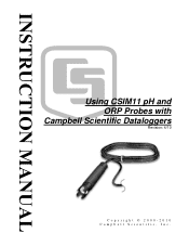 Campbell Scientific CSIM11 CSIM11 pH and ORP Sensors