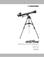 Celestron Inspire 80AZ Refractor Telescope Inspire Series Instruction ...