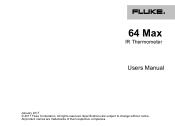 Fluke 64 MAX User Manual