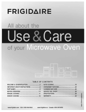 Frigidaire FGBM185KB Complete Owner's Guide (English)