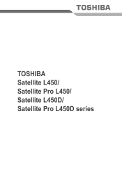 Toshiba L450 PSLY0C-01M012 Users Manual Canada; English