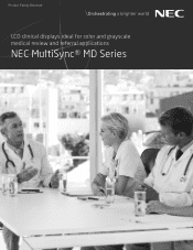 NEC MD302C4 MD Series Clinical Specification Brochure