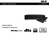 URC HDA-8100 Owners Manual