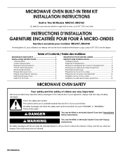 KitchenAid UMC5225DS Installation Guide