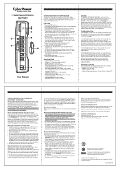CyberPower CSHT706TC User Manual
