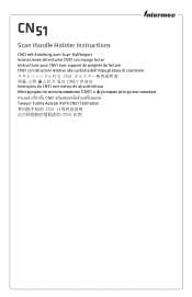 Intermec CN51 CN51 Scan Handle Holster Instructions