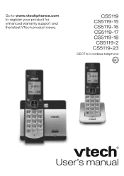Vtech CS5119 User Manual