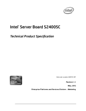 Intel P4000SC Technical Product Specification