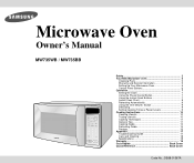 Samsung MW735WB User Manual Ver.1.0 (English)