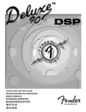 Fender Deluxe 90 DSP Owners Manual