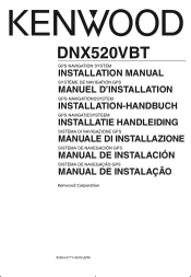 Kenwood DNX520VBT User Manual 2
