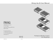 Viking VGRT5304BSS Use and Care Manual
