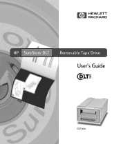 HP C5726A HP Surestore DLT Removable Tape Drive User's Guide