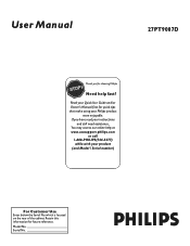 Philips 27PT9007D User manual