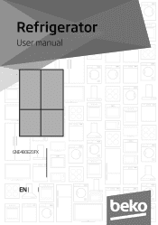 Beko GNE480E20F Owners Manual