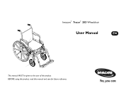 Invacare TRSX5 Owners Manual