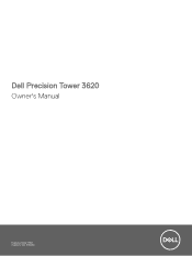 Dell Precision 3620 Precision Tower 3620 Owners Manual