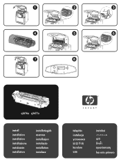 HP 4650dtn HP Color LaserJet 4610/4650 Fuser Kit - Install Guide