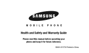 Samsung SM-G386T Legal Tmo Avant Sm-g386t Kit Kat English Health And Safety Guide Ver.kk_f1 (English(north America))