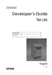 Epson TM-L90 with Peeler Developer Guide