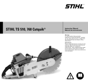 Stihl TS 510 Instruction Manual