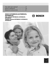 Bosch HCP34E51UC Instructions for Use