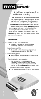 Epson C1200BT Product Brochure