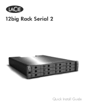 Lacie 12big Rack Serial 2 Quick Install Guide