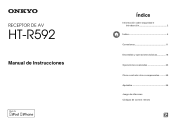 Onkyo HT-S5600 Owner's Manual Spanish