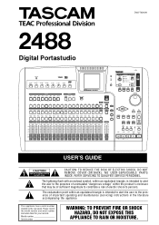TASCAM 2488 Owners Manual
