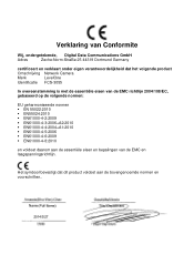LevelOne FCS-3055 EU Declaration of Conformity