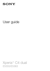Sony Xperia C4 Dual Help Guide