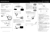 Insignia NS-STR514 Quick Setup Guide (English)