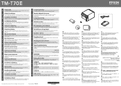 Epson TM-T70II Setup Guide