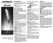 Gastroback 42219 User Manual