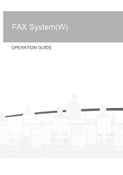 Kyocera TASKalfa 6551ci Fax System (W) Operation Guide Rev-2.2013.1