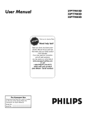 Philips 32PT9005D User manual