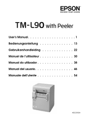 Epson TM-L90 with Peeler Users Manual TM-L90 w/Peeler