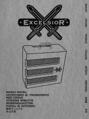 Fender Excelsior Owners Manual