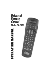 URC SL-7000 Owners Manual