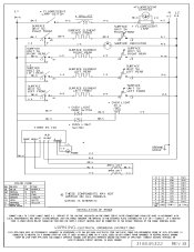 Frigidaire FFEF4005LW Wiring Diagram (All Languages)